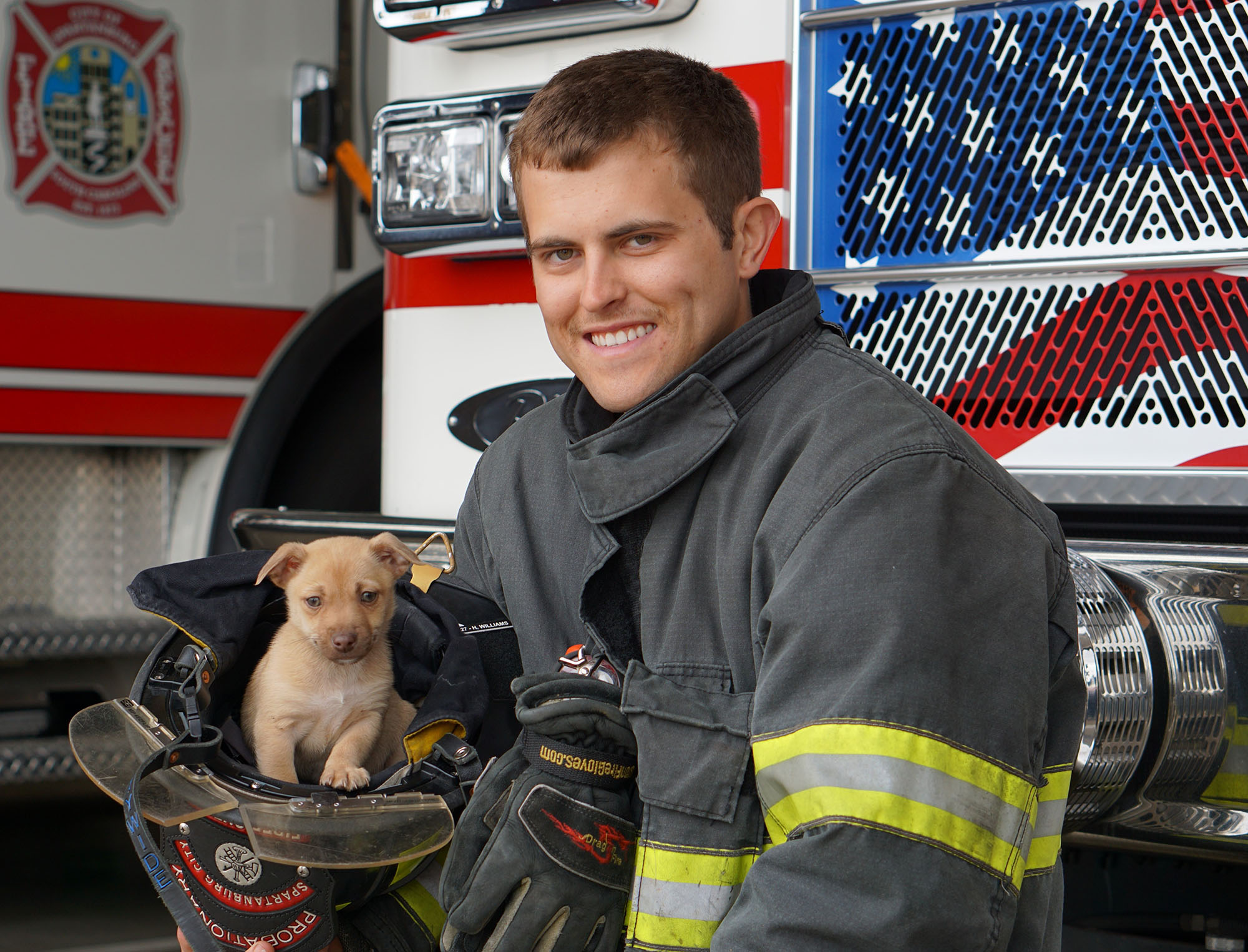 fireman calendar Spartanburg Humane Society